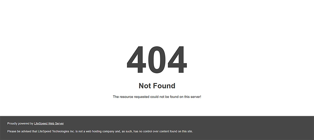 Napaka 404 Not Found in kako jo odpravimo